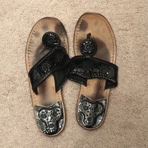 Black Classic Jack Rogers